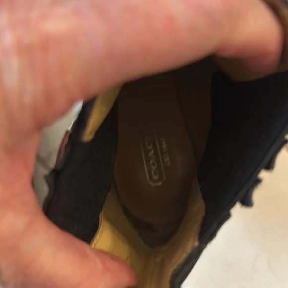 Coach Suede wedge heel boots - Picture 4 of 8